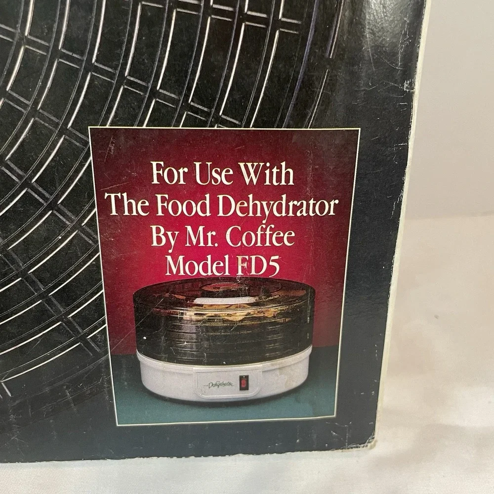 Mr Coffee‎ Food Dehydrator Accessory Kit Model TFD2 for FD5 2 Trays 1 Roll Tray
